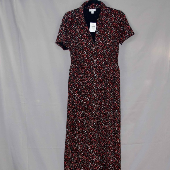 J. Jill Dresses J Jill Tall Size Button Front Maxi Dress With